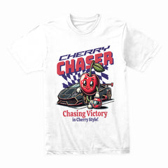 Cherry Chaser – Racing Victory in Sweet Style T-Shirt