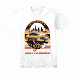 Retro Appeal - Classic Car City Cruiser Tee