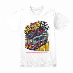 Demon Speedy Champion - Hell Racing Crew Nascar Tee
