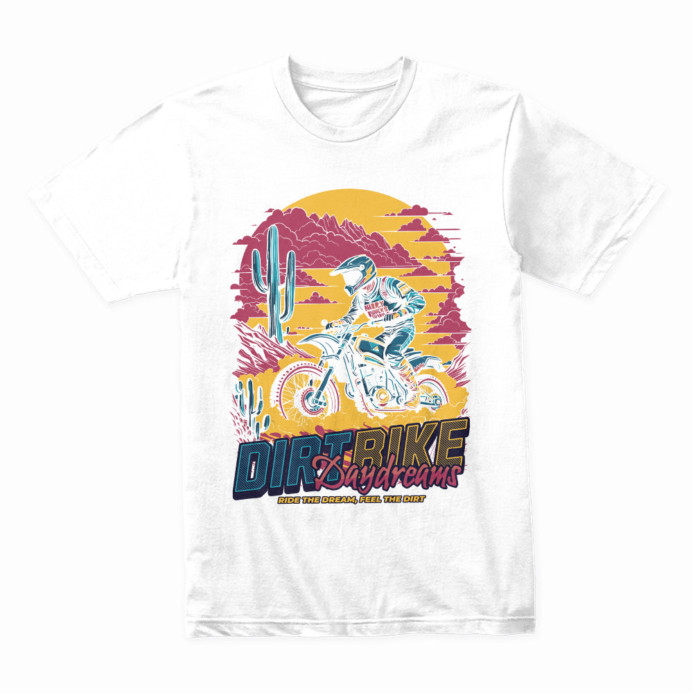Dirt Bike Daydreams – Desert Motocross Adventure T-Shirt