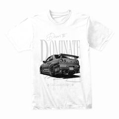 Driven to Dominate - Unleashed Power JDM Car Tee