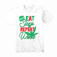 Eat Sleep Repeat Weed Shirt