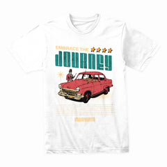 Embrace The Journey - Vintage Adventure Car Tee