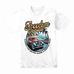 Freedom Coastal: Classic Roadtrip Vibes T-Shirt