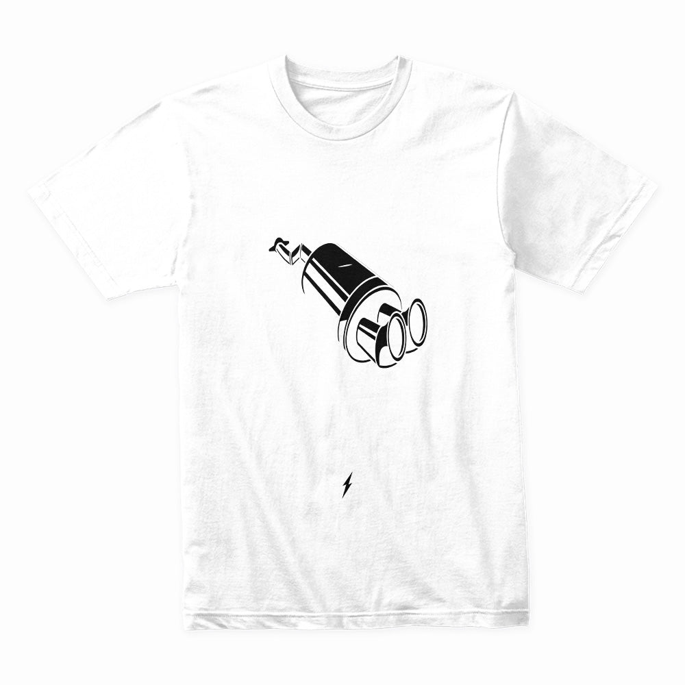 Fuel Your Dreams: Built By Hand Exhaust Power T-Shirt