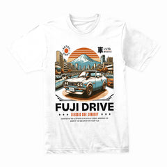 Fuji Drive: Classic JDM Car Journey T-Shirt