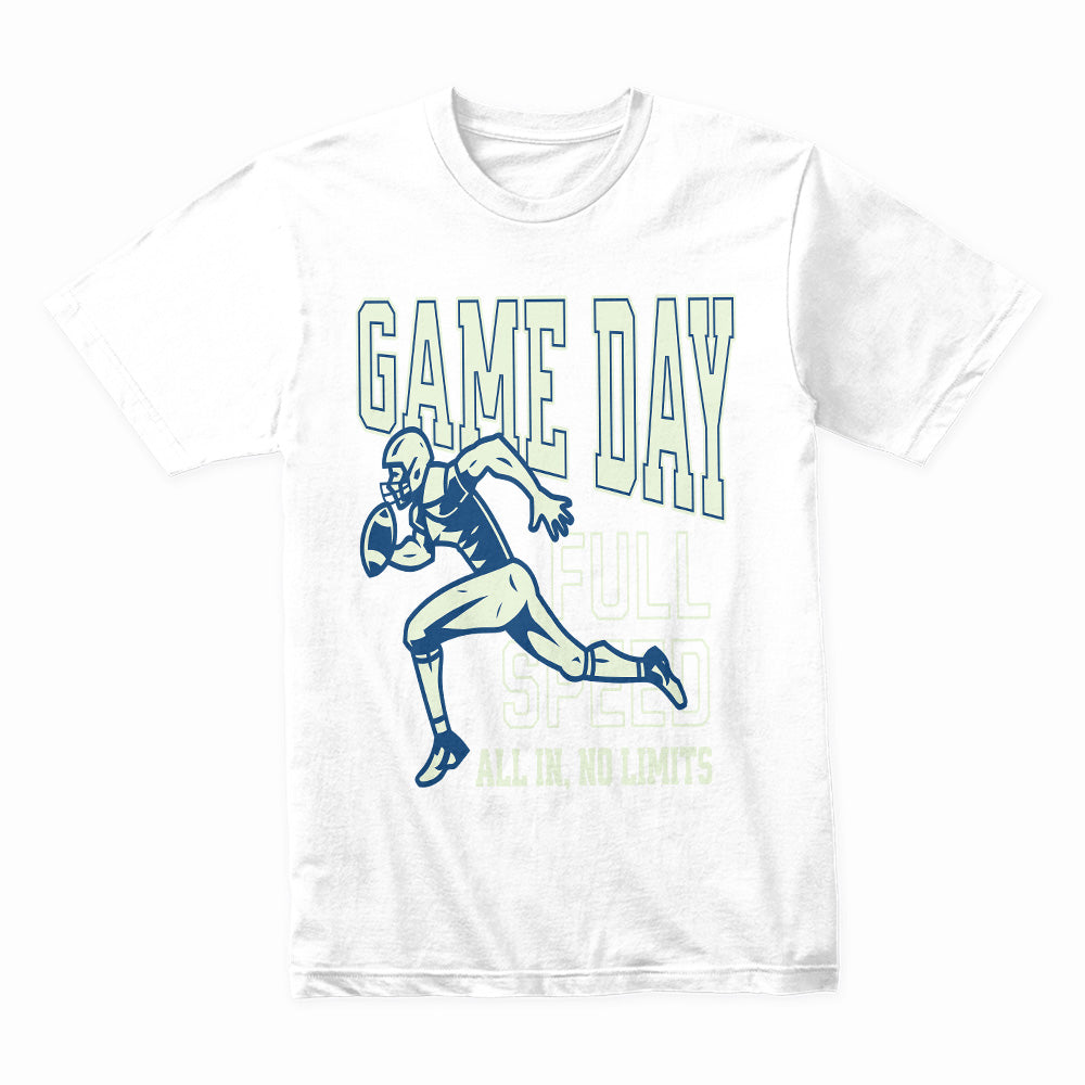 Game Day – Full Speed Football T-Shirt for Athletes & Fans