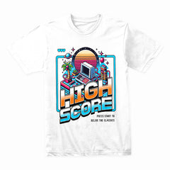 High Score Retro Gaming T-Shirt – Relive the Classics