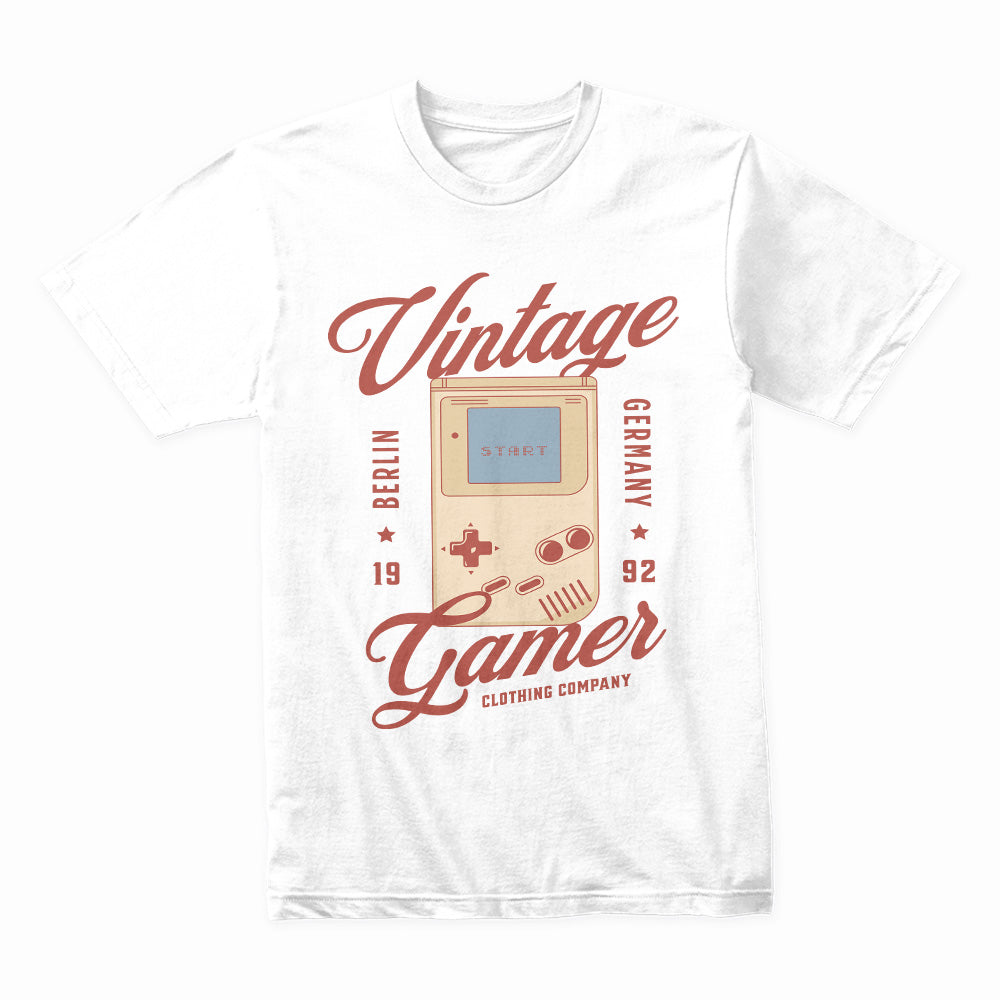 Vintage Gamer – Classic Handheld Retro Gaming T-Shirt