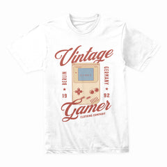 Vintage Gamer – Classic Handheld Retro Gaming T-Shirt
