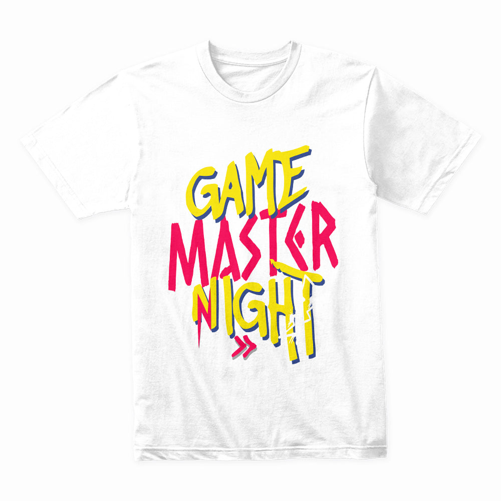 Game Master Night – Bold Graffiti-Style Gaming T-Shirt