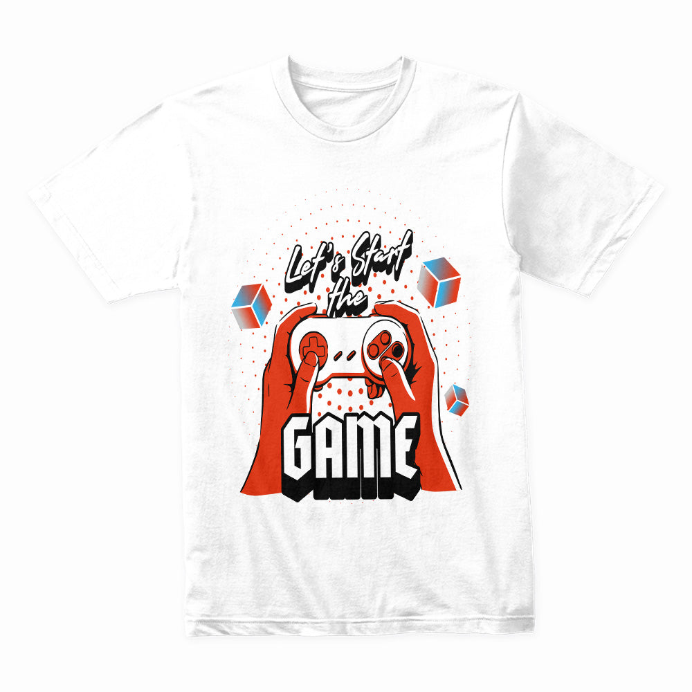 Let’s Start the Game – Retro Controller Gamer T-Shirt