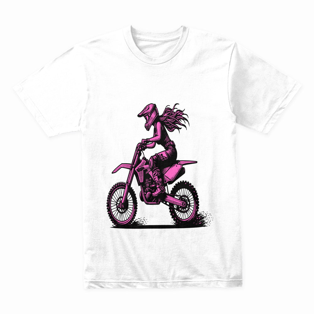 Girl Motocross – Fearless Dirt Bike Rider T-Shirt