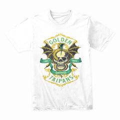 Golden Taipans – San Diego Ornate Skull T-Shirt