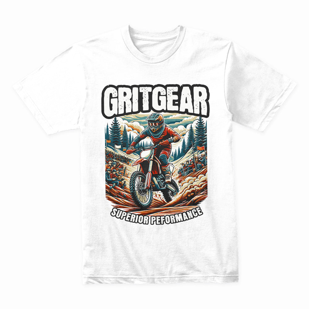 GritGear – Superior Performance Motocross T-Shirt