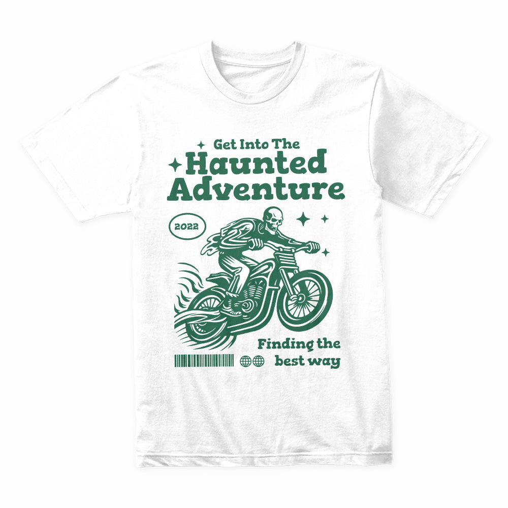 Haunted Adventure – Ghost Rider Motorcycle T-Shirt