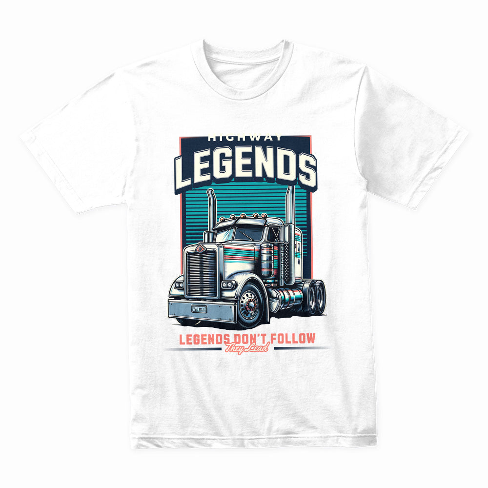 Highway Legends: Big Rig Leader Truck T-Shirt