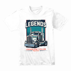 Highway Legends: Big Rig Leader Truck T-Shirt