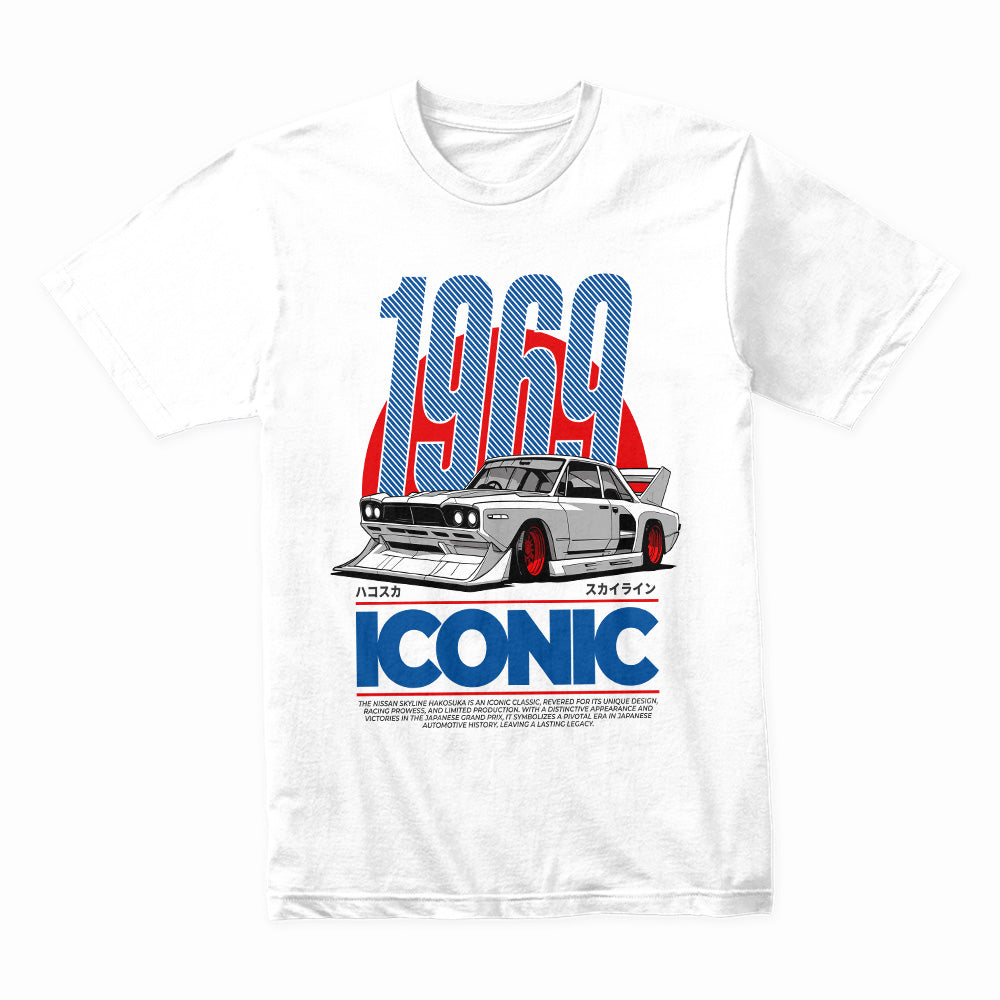 1969 Iconic: Hakosuka Skyline JDM Legend T-Shirt