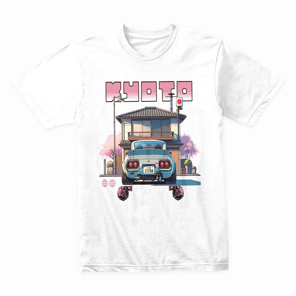 Kyoto Street Scene: JDM Performance Drift T-Shirt