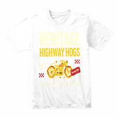 Heritage Highway Hogs – Motorbike Community Classic Rider T-Shirt