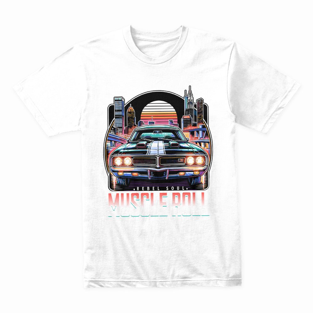 Muscle Roll T-Shirt – Rebel Soul Classic Power Edition