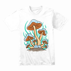 Blue Spotted Mushroom Shirt