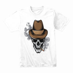 Smoking Cowboy Skull Shirt