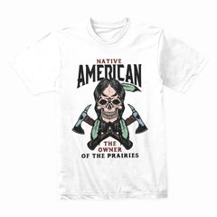 Native Warrior Skull Shirt