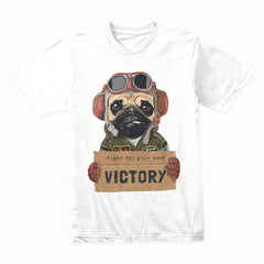 Victory Pug Hoodie