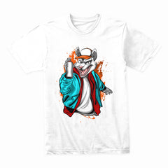 Graffiti Street Wolf Shirt