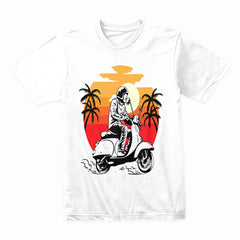Sunset Scooter Ride Shirt