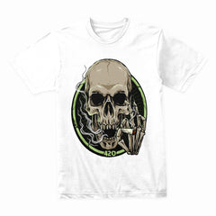 Smoking Skull Shirt