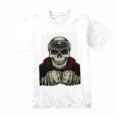 Bandana Fighter Skull Shirt