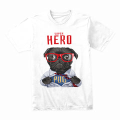 Super Hero Pug Shirt