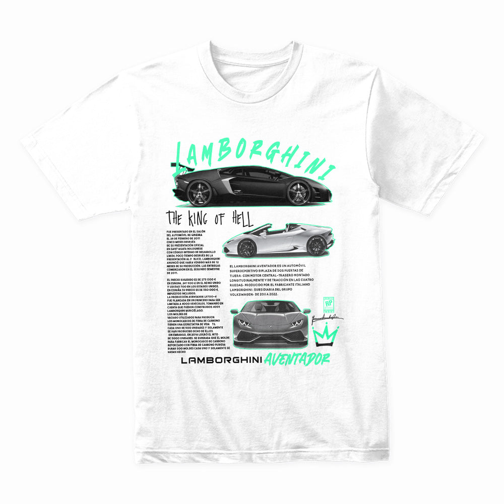 Lamborghini Aventador T-Shirt – King of Hell Performance Edition