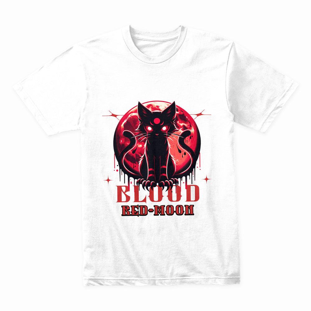 Blood Red Moon Bakeneko: Shadowed Eclipse Tee