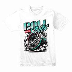 Roll With Style: Drift & Street Performance Wheel T-Shirt