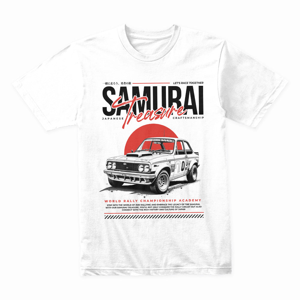 Samurai Treasure: World Rally Championship Vintage Racer T-Shirt