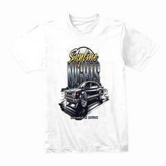 Skyline Nights: Retro JDM Elegance in Motion T-Shirt