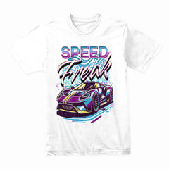 Speed Freak – Neon Street Racing Sports Car T-Shirt