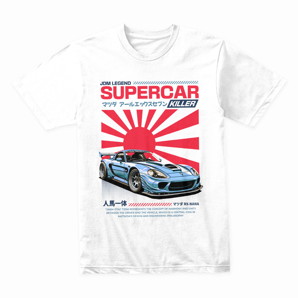Supercar Killer – JDM RX-7 Legend Rising Sun T-Shirt