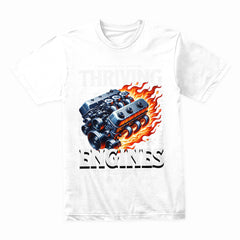 Thriving Engines – V8 Power & Performance Evolution T-Shirt