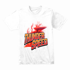 Thunder Speed – Lightning Bolt Power Racing T-Shirt