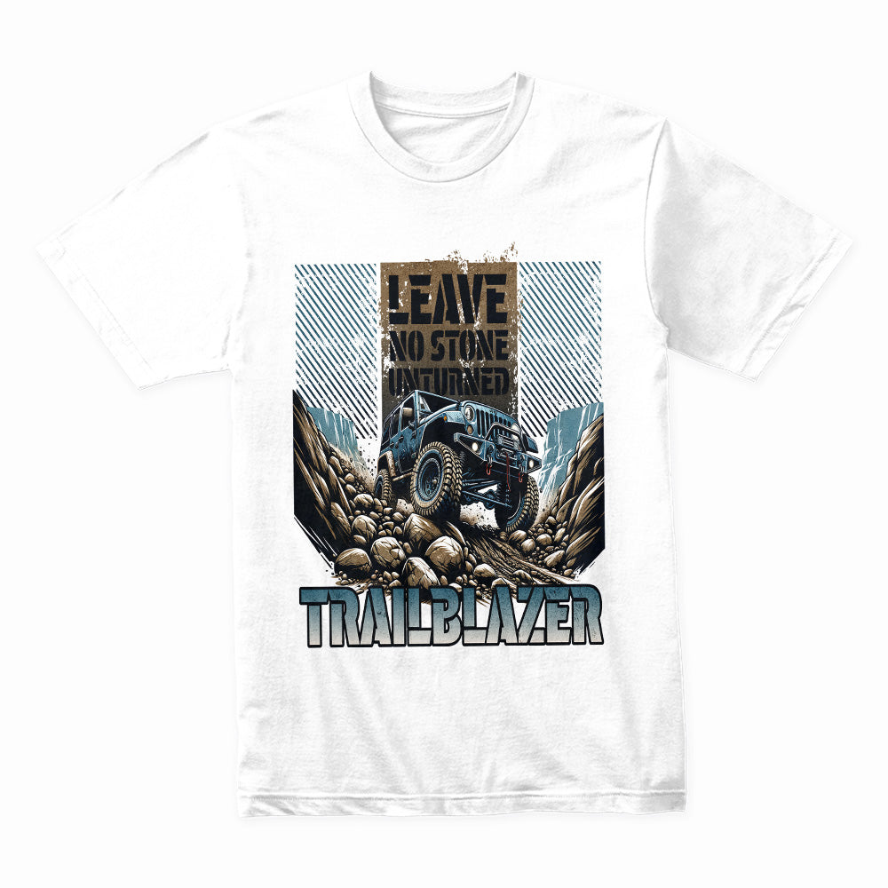 Trailblazer – Off-Road Adventure “Leave No Stone Unturned” T-Shirt