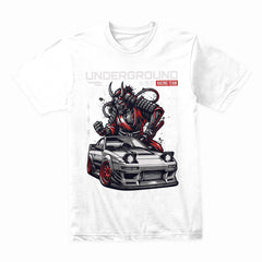 Underground Racing Team – Samurai JDM Warrior Street T-Shirt