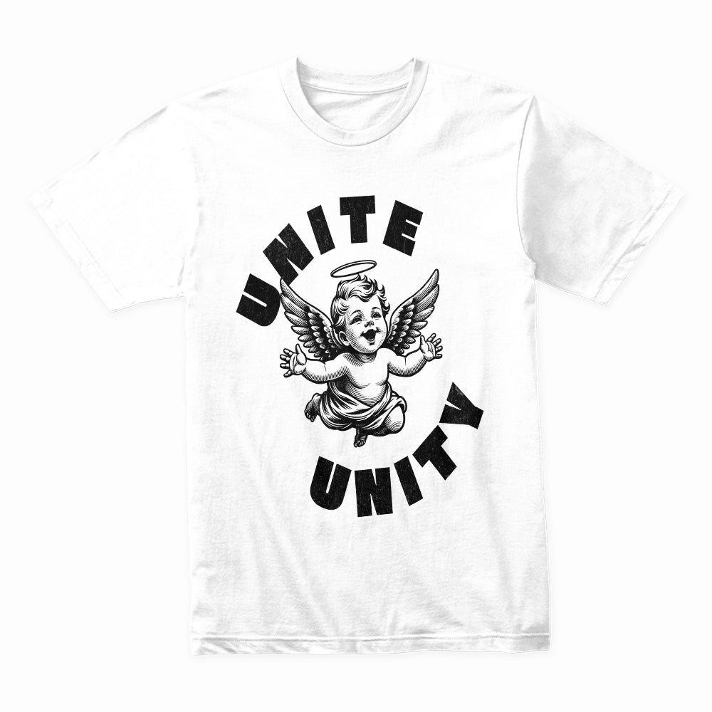 Divine Bond: Unite Unity Angel Tee