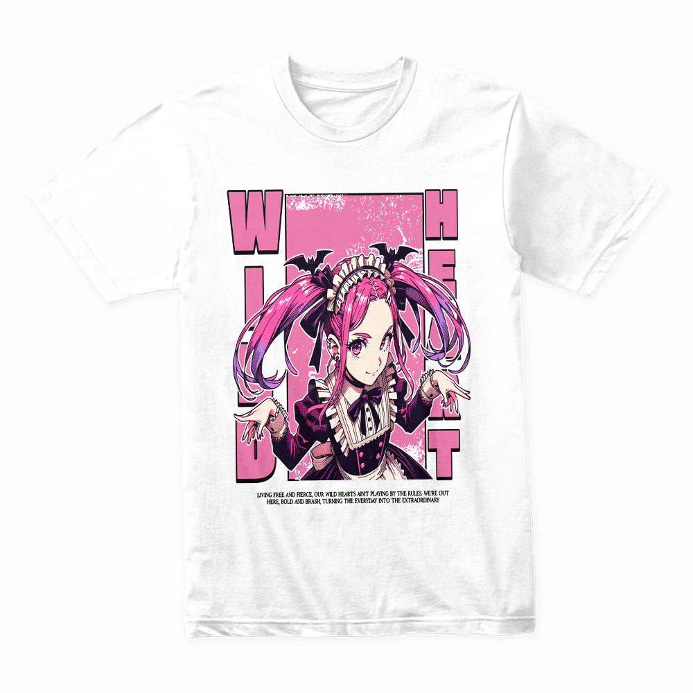 Gothic Kawaii: Wild Heart Anime Tee