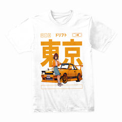 Tokyo Drift Girl — Anime Style JDM Street Racing T-Shirt