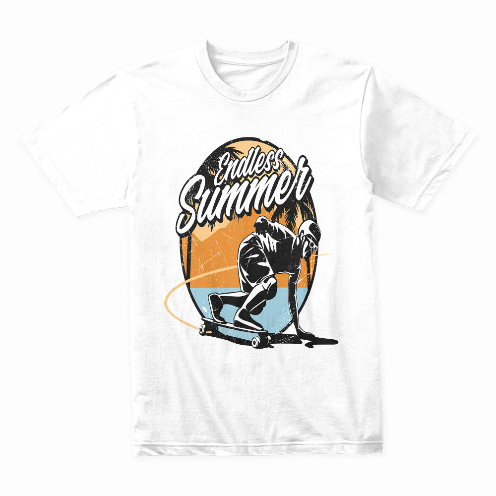 Endless Summer – Sunset Skate Vibes Tee
